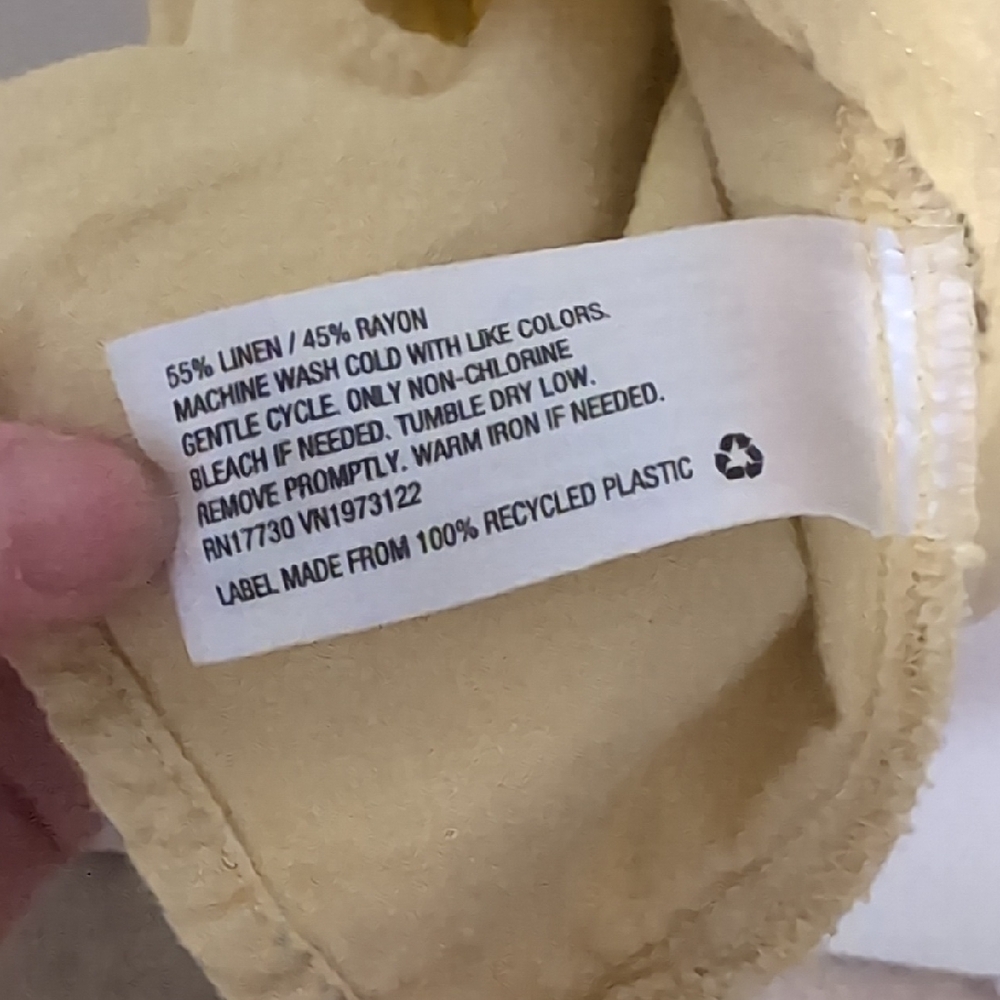 Universal Thread Yellow Blouse - Picture 4 of 4